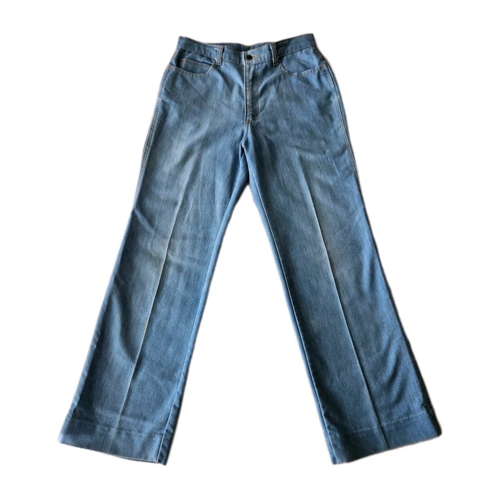Vtg Four Seasons Light Wash Denim High Waist Flared Boot Cut Jeans 30"
